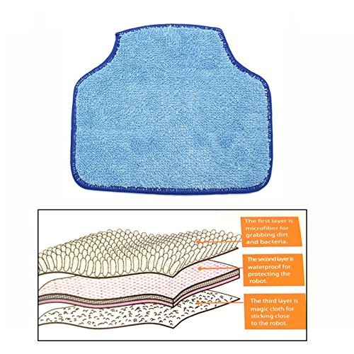 Washable Mop For Neato XV-11 XV-12 XV-14 XV-15 XV-21 Botvac 70e 75 80 85 Dry/Wet Cleaner Mopping Cloth Cleaning N3