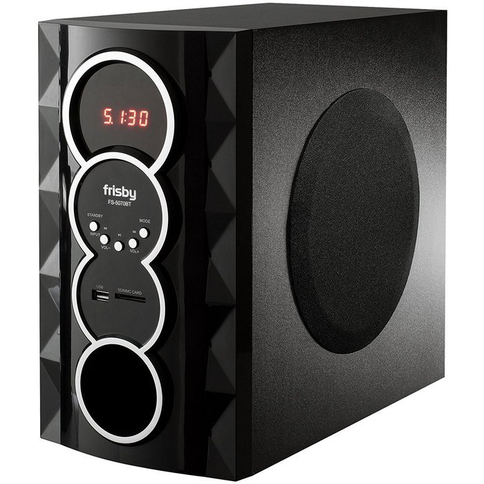 Frisby FS-5070BT 5.1 Surround Sound Home Theater Speakers System with Bluetooth USB/SD and Remote N7