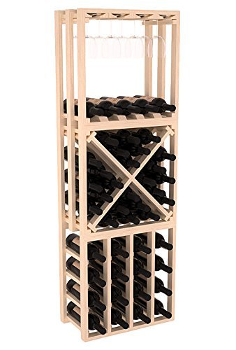 Wine Racks America Ponderosa Pine Lattice Stacking Cube 3 Piece Set. 13 Stains to Choose From! N6