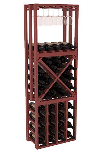 Wine Racks America Ponderosa Pine Lattice Stacking Cube 3 Piece Set. 13 Stains to Choose From! N7