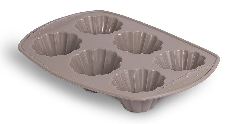 Internet&rsquo;s Best Silicone Decorative Cake Mold | 6 Cup | Cupcake Tray | Cake Baking Mold | BPA Free | Dishwasher... N4