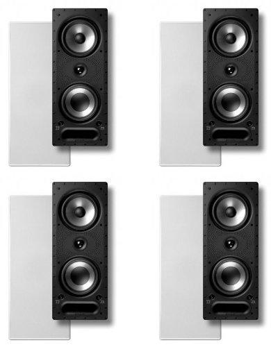 Polk Audio 265rt In-wall Speaker Package (Bundle of 4)