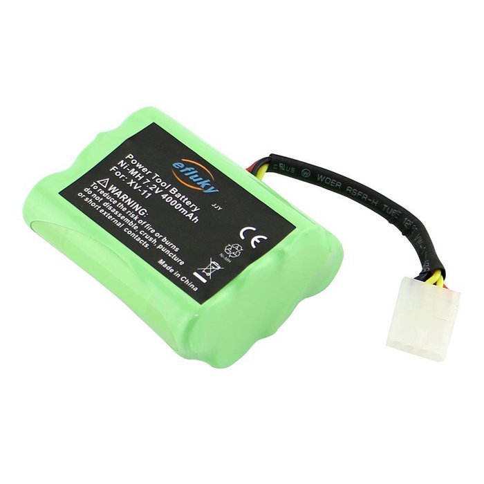 efluky 2Pack 4.0Ah 7.2V Vacuum Cleaner Replacement Battery for Neato XV-11, XV-12, XV-14, XV-15, XV-21, XV-25,... N5