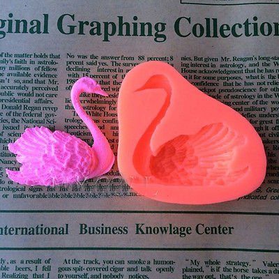 Swan Silicone Fondant Cake Decorating Sugarcraft Mold Cookie Pastry Baking Mould N3