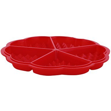 Sher 1 X Heart Shape Waffle Mold Silicone Oven Pan Baking Cookie Cake Muffin Cooking Tools Kitchen Accessories... N2