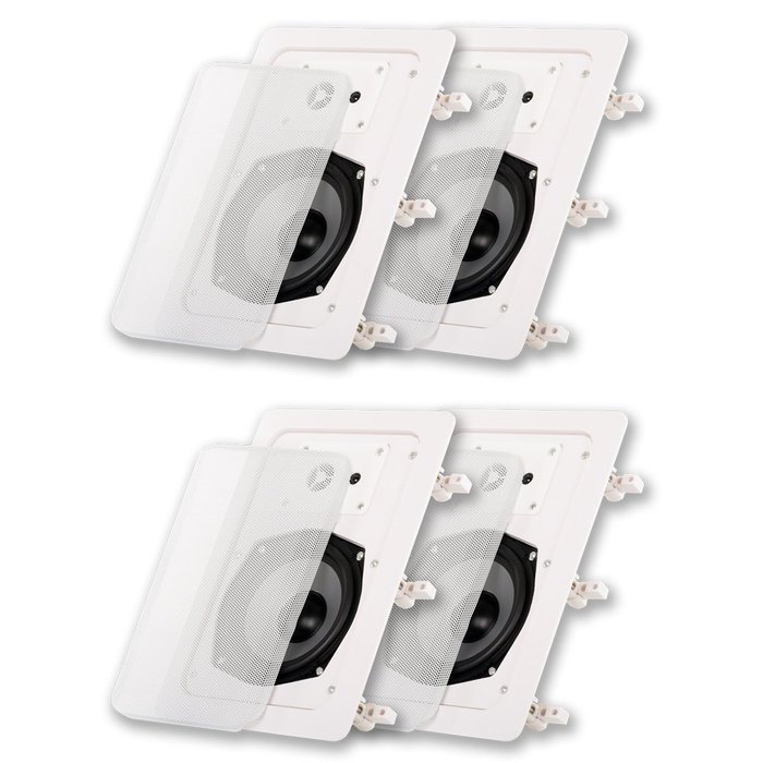 Acoustic Audio CS-IW530-2PR 250 Watt 5.25" 3-Way Home Theater In-Wall/Ceiling Speakers (2-Pair)