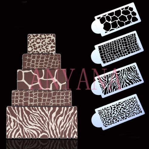 Anyana Cake Stencil For the Designer ARTS CRAFTS for Decorating cupcake Pattern cookie N5