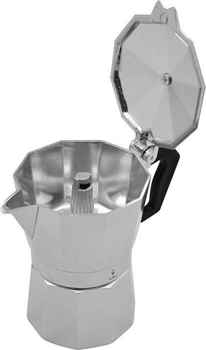 Argon Tableware 3 Cup Italian Style Stove Top Espresso Coffee Percolator. Traditional Design N5