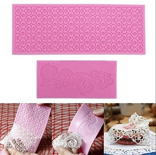 Generic Silicone Lace Mold Mould Sugar Craft Fondant cake decorating tools Embossed Mold Cake Decorating Mould... N2
