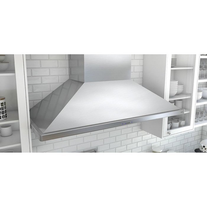 Zephyr ZSPE48AS Wall Mount Chimney Pro Range Hood, Stainless Steel N3