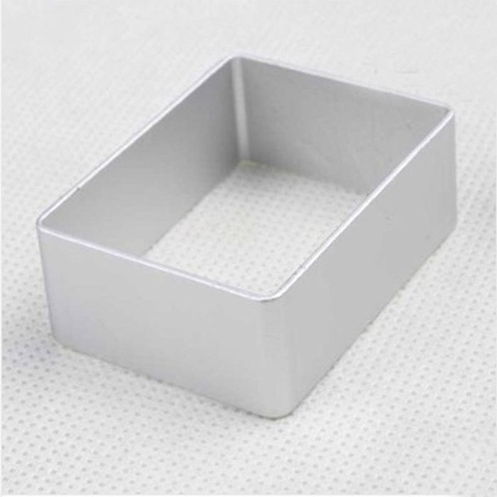 Cartoon Cookie Mold, Rectangular Aluminum Anode Pineapple Ring,set of 3