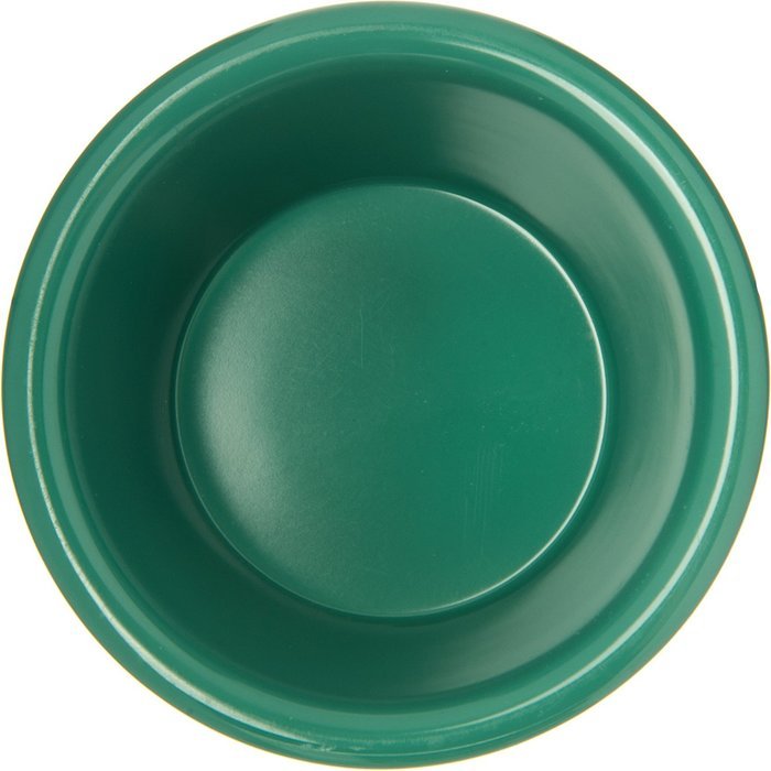 Carlisle S28509 Melamine Smooth Ramekin, 4 oz Capacity, 1.43" Height, Green (Case of 48) N6