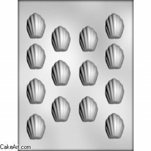 Cake Art - 1-5/8" Madeleine Form Mold