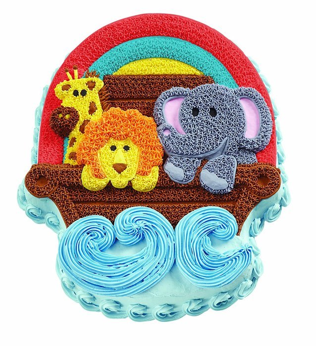 Wilton Aluminum Noah's Ark Cake Pan N3