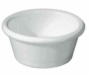 Gessner Products IW-0392-WH 2 oz. Smooth-Sided Ramekin- Case of 12