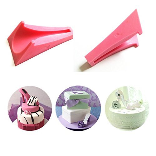 Bluelover 3D Silicone High Heel Fondant Cake Mold Lady Shoe Mold Cake Decoration N3