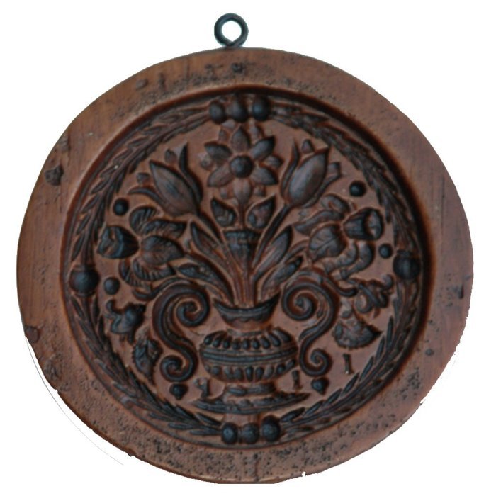 Gingerhaus Floral Gingerbread Springerle Cookie Press Kit