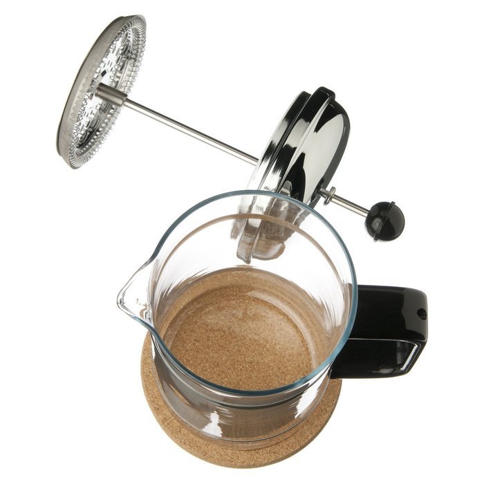 G&H Tea Services 4-Cup Tea Press North Bank, Chrome N5