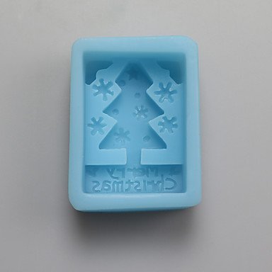 Sher Merry Christmas Chocolate Silicone Molds,Cake Molds,Soap Molds,Decoration Tools Bakeware N6