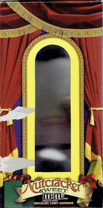 M&M Nutcracker Sweet Yellow Candy Dispenser Limited Edition