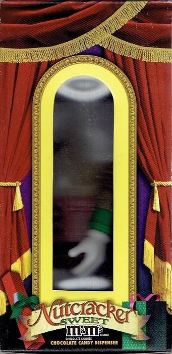 M&M Nutcracker Sweet Yellow Candy Dispenser Limited Edition N2