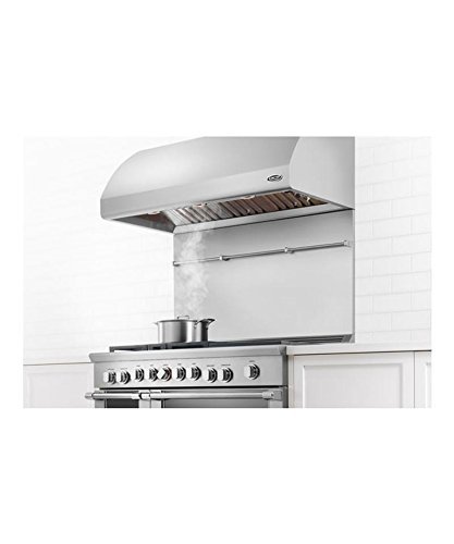 DCS VS36 Wall Mount Hood with 600 CFM Internal Blower, in Stainless Steel