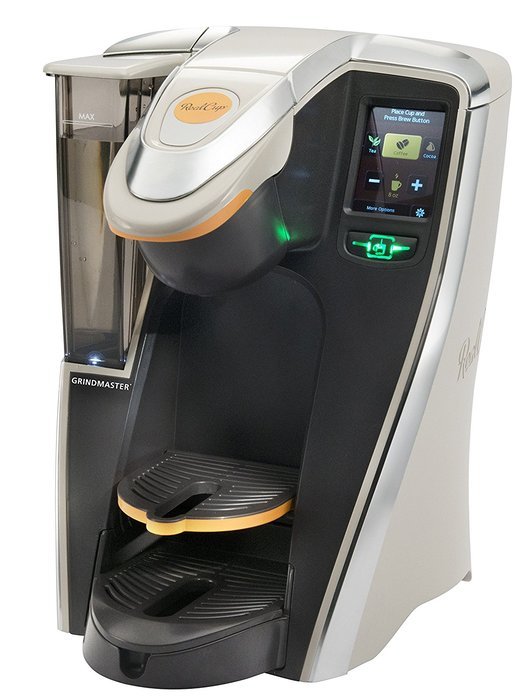 Grindmaster RC400 Single Cup Commercial Brewer, Black/Silver