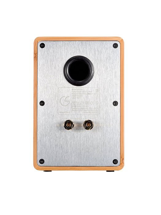 Celsus Sound SP-One bookshelf speaker with premium bamboo cabinet and carbon fiber speaker N6