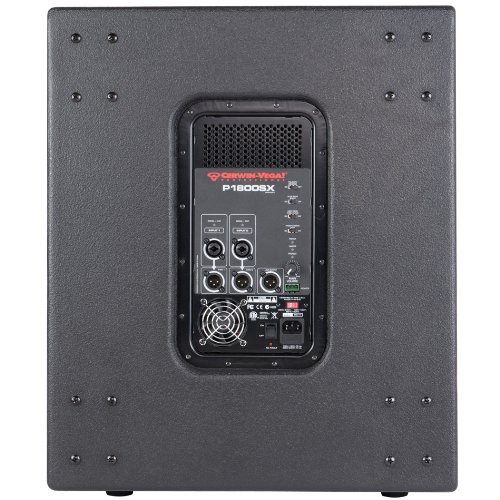 Cerwin-Vega P1500X - Portable Powered PA Speaker & P1800sx Active Subwoofer N6