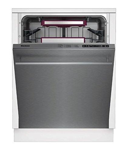 Blomberg DWT58500SSWS Dishwasher with Water Softener, 14 Place Settings and 8 Wash Cycles, 24", Stainless Steel