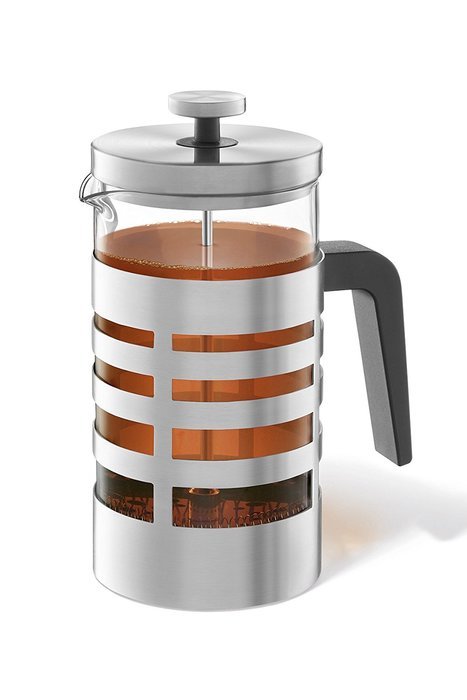 ZACK 20209 "SEGOS" Coffee/Tea Maker Content (8 Cups), 33. 8 Oz/8.3" x 3.9", Silver