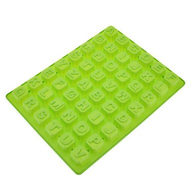 Y&XL&H 26 Letters Shaped Silicone Chocolate Biscuit Mould N3