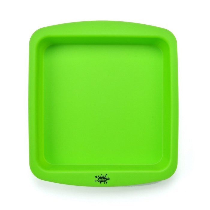 8.8 Inches Square Tray Nonstick Flexible Silicone Oven Cake Baking Candy Making Moulds Easy Demoulding Cake Pans... N5