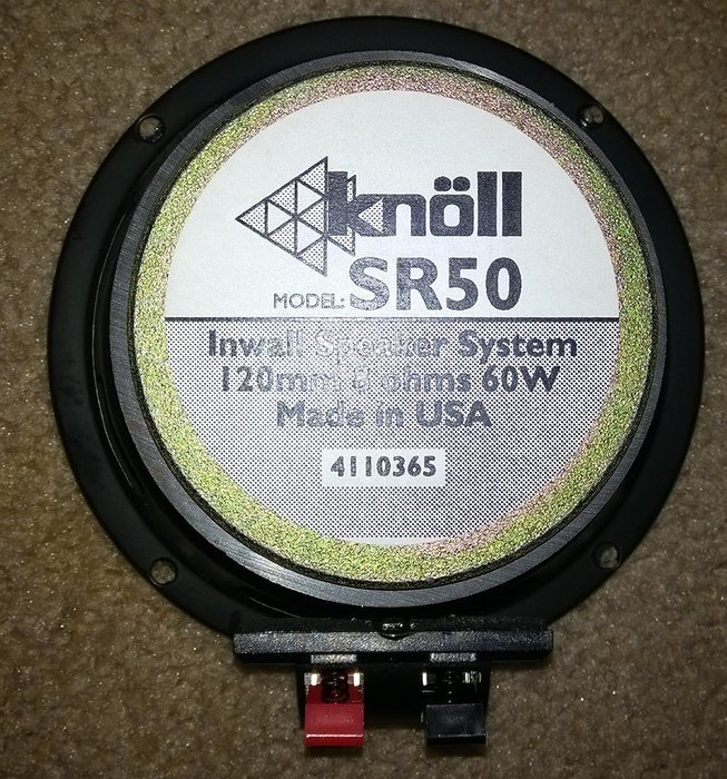 Knoll Systems SR-50 (SR50) In-Wall Speaker System