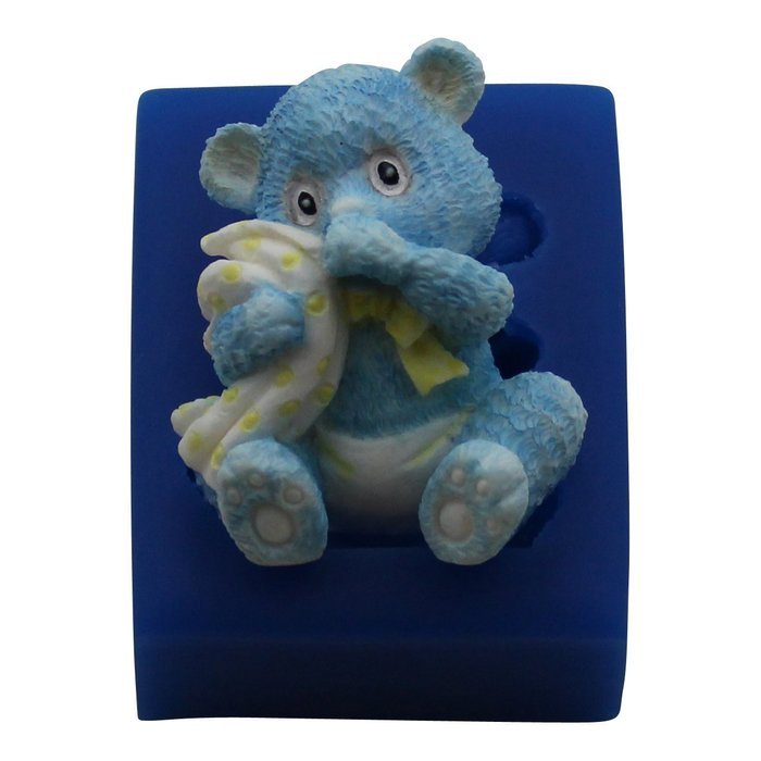 First Impressions Molds TB115 Silicone Mold, Baby Bear