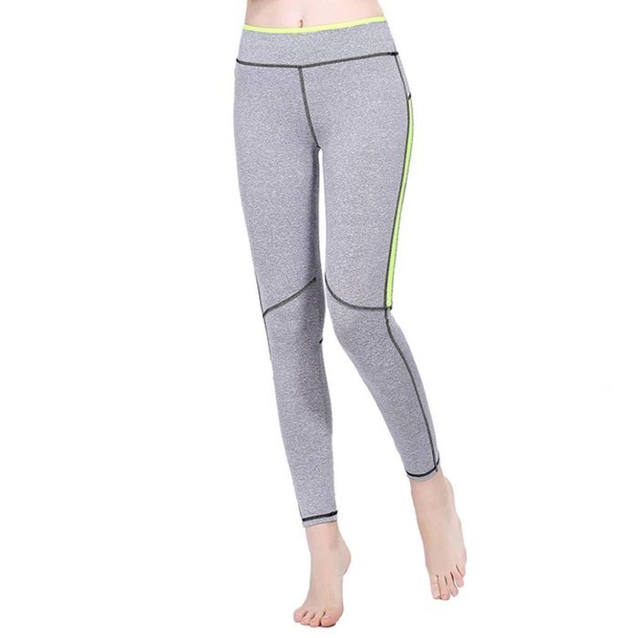 PHOTNO Women Yoga Gym High Waist Running Pants Sports Fitness Elastic Leggings N6