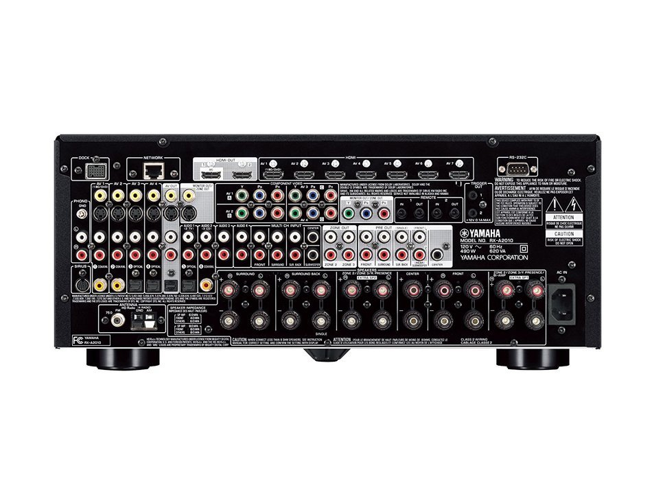 Yamaha RX-A2010BL 9.2- Channel Network AV Receiver (Discontinued by Manufacturer) N2