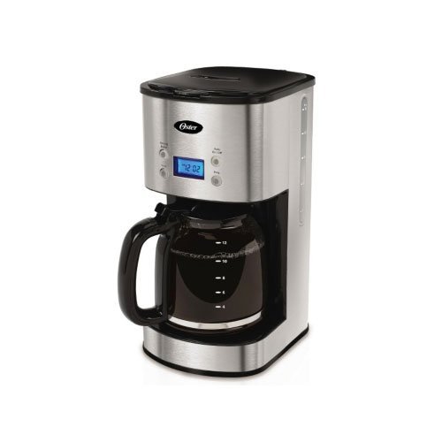 Oster 12-Cup Programmable Coffee Maker BVST-JBXSS41 - Stainless Steel by Oster