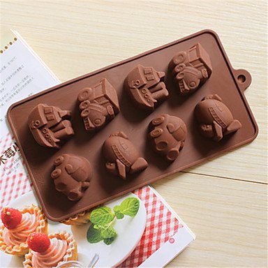 Y&XL&H Bakeware Cars Airplane Baking Molds Chocolate Mold Cookies Mold Ice Mold N2