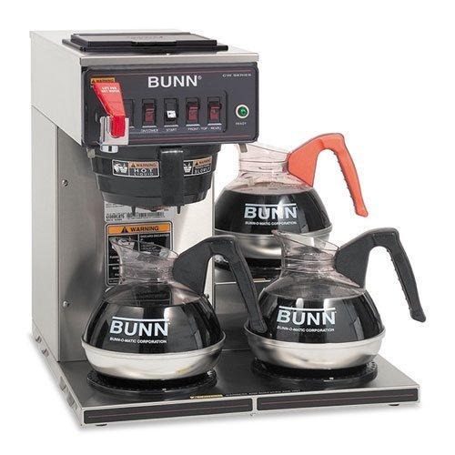CWTF Automatic Coffee Maker Brewing Capacity: 3.9 gal./hr. (120 V), Type: Plastic Funnel (attached cord)