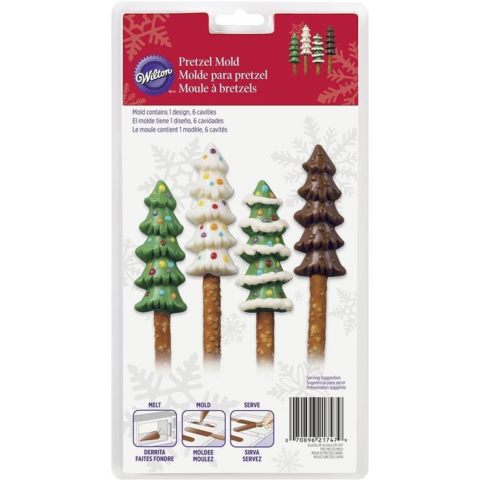 Wilton Christmas Tree Pretzel Mold N5