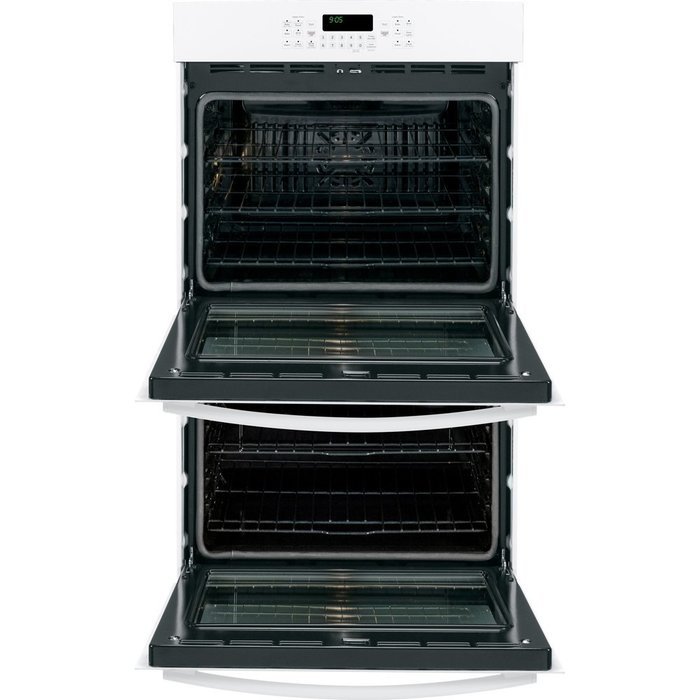 GE JT5500DFWW 30" White Electric Double Wall Oven - Convection N2