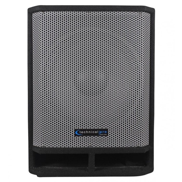 Technical Pro THUMP15 Carpeted 15" Passive Subwoofer with Built-In Crossover