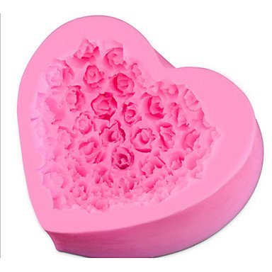 Y&XL&H Christmas DIY Love Rose Cake Mould