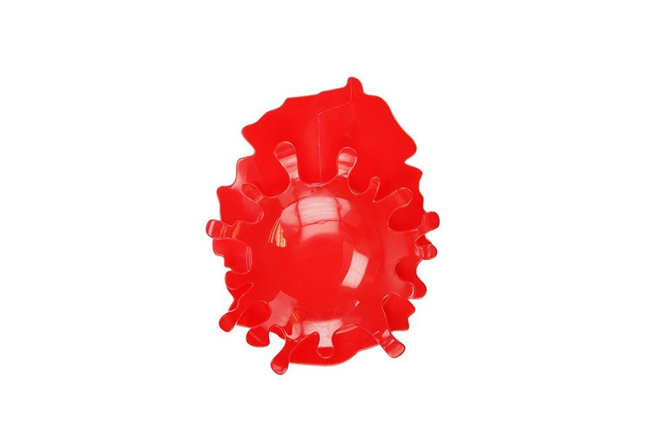 Spoon Rest Holder- Red Splash N4
