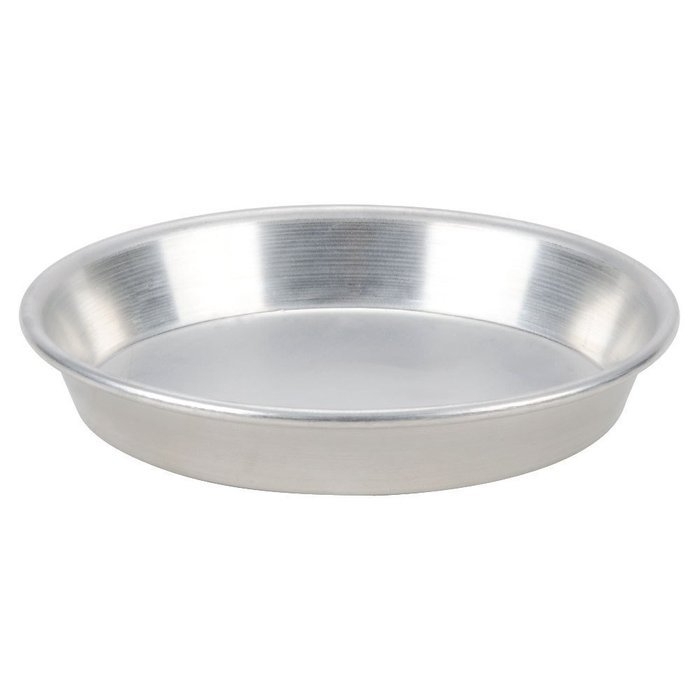 American Metalcraft TDEP12 12" x 1" Tin-Plated Steel Tapered / Nesting Deep Dish Pizza Pan