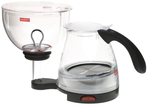 Bodum 3004-10USA Mini Electric Santos, Clear