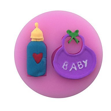 Sher Feeding-Bottle /Baby Style Candy Fondant Cake Molds For The Kitchen Baking Molds N2