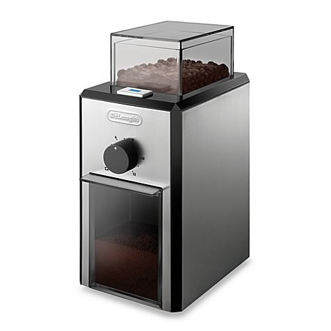 De'Longhi Stainless Steel Burr Coffee Grinder Model#KG89