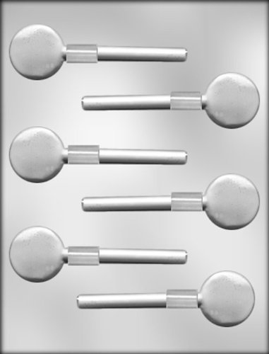 CK Products 1-1/2" Round Sucker Choc Mold N2